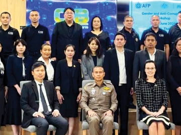 แลกเปลี่ยนมุมมอง : อรุณศรี วิชชาวุธ ผอ.กองบริหารคดีพิเศษ กรมสอบสวนคดีพิเศษ รับเชิญอภิปรายเรื่อง “การต่อสู้กับความท้าทายจากการทุจริตในปัจจุบัน ผ่านการบังคับใช้กฎหมายและการสืบสวนแบบบูรณาการ” ในการประชุมเชิงปฏิบัติการระดับสากล หัวข้อ “การส่งเสริมความเสมอภาคทางเพศ และสร้างศักยภาพสตรีในหน่วยงานต่อต้านการทุจริต” เพื่อเสริมสร้างบทบาทของสตรีในการขับเคลื่อนมาตรการและโครงการริเริ่มเพื่อต่อต้านการทุจริตอย่างมีประสิทธิภาพ สร้างความร่วมมือระหว่างประเทศและขับเคลื่อนความเสมอภาคในองค์กร จัดโดย สำนักงานตำรวจสหพันธ์ออสเตรเลีย และกองบัญชาการตำรวจสอบสวนกลาง