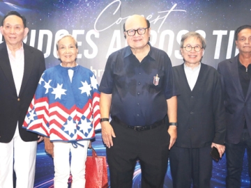 ฉลอง 2 ศตวรรษ : รศ.ดร.นริศ ชัยสูตร นายกสมาคมนักเรียนเก่าสหรัฐอเมริกา ในพระบรมราชูปถัมภ์ และ
คณะกรรมการจัดการแสดงมิวสิคัล “Bridge Across Time: Celebrating 200 Years of Thai-American
Friendship” ฉลอง 200 ปี มิตรภาพไทย-สหรัฐอเมริกา นำรายได้สนับสนุนมูลนิธิมหิดลอดุลยเดช โดยมี
อนิรุทธิ์ มหธร, ศุภชาติ อังคสุวรรณศิริ ร่วมงาน ที่สมาคมนักเรียนเก่าสหรัฐอเมริกา อาคาร AUA ถนนราชดำริ