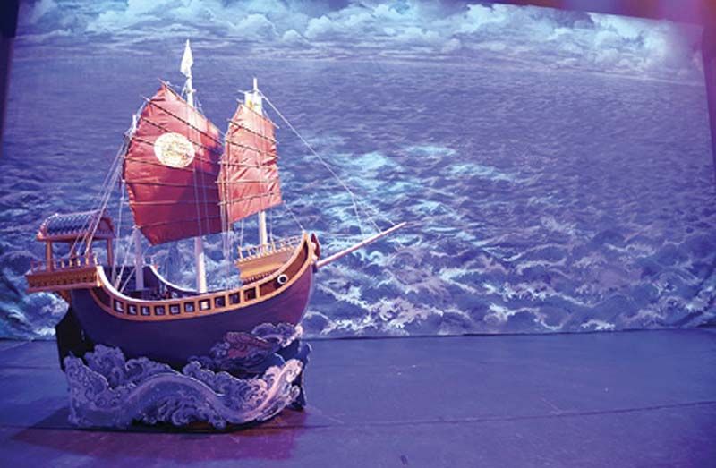 เรือสำเภา อีกหนึ่งฉากไฮไลท์