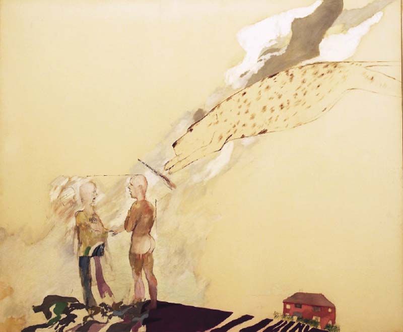 Picture Emphasizing Stillness by David Hockney