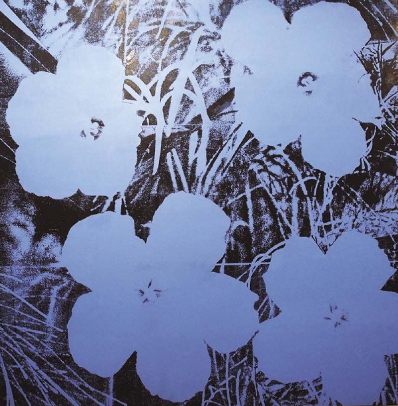 Ten Foot Flowers by Andy Warhol