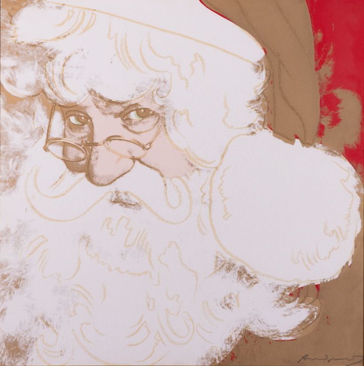 โดย Santa Claus 1981 โดย Andy Warhol