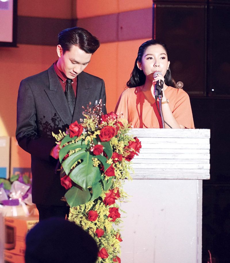
นักศึกษาแพทย์เชียงใหม่ ร่วมเป็นพิธีกร

