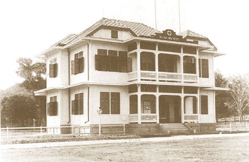 ตึกพระพันวัสสา ในสมัยก่อน 