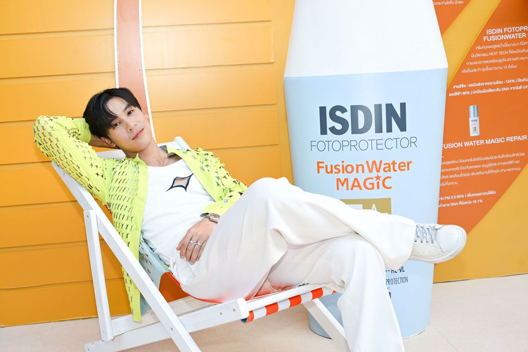 เจษ - เจษฎ์พิพัฒ ติละพรพัฒน์ พรีเซนเตอร์กลุ่มผลิตภัณฑ์กันแดด ISDIN THAILAND
