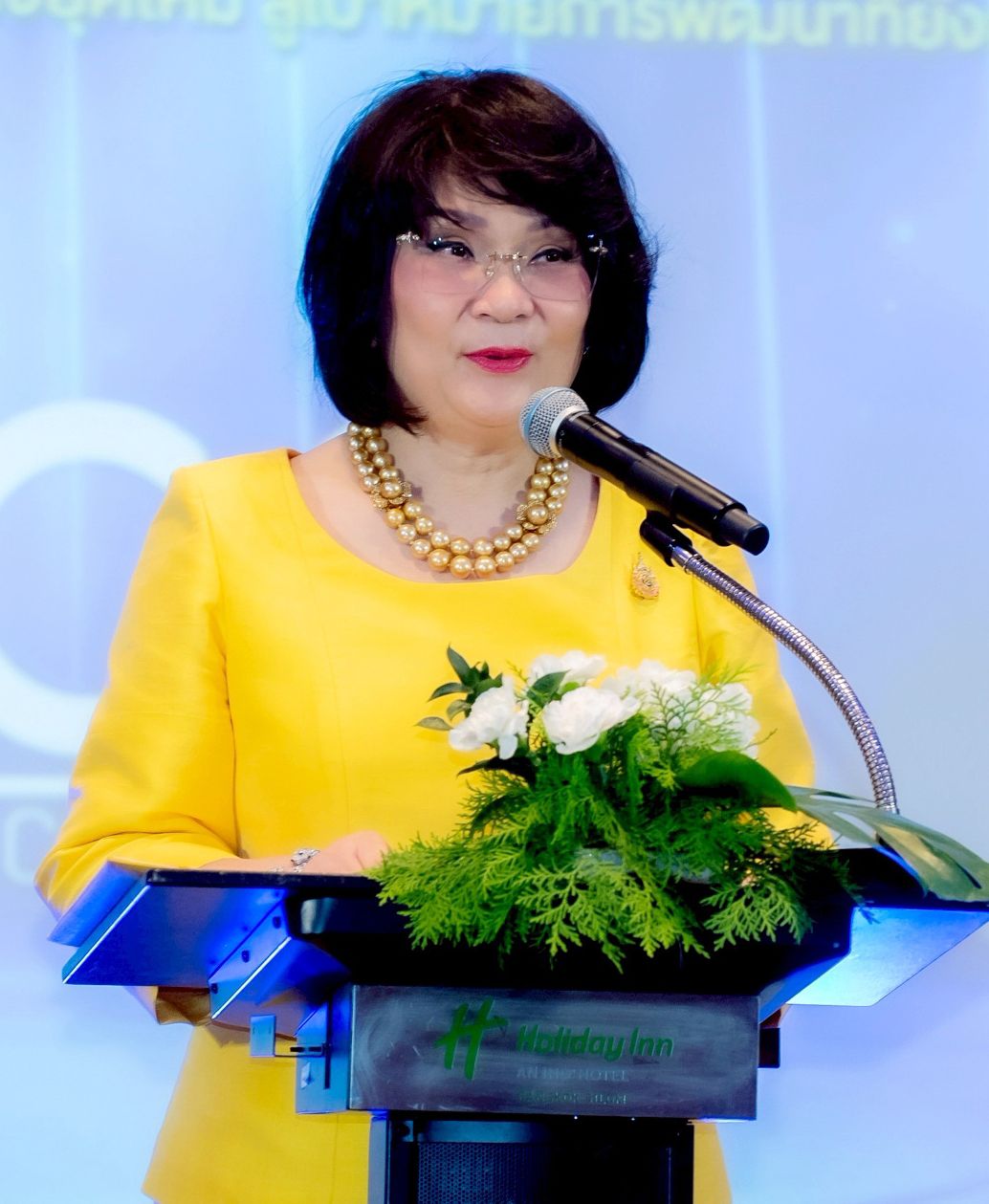 คุณหญิงปัทมา ลีสวัสดิ์ตระกูล ประธานกรรมการศูนย์คุณ
ธรรม