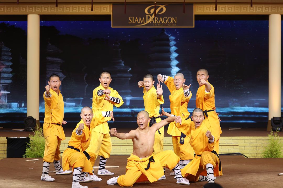 โชว์กังฟูเส้าหลิน ถ่ายทอดท่วงท่าที่แข็งแกร่ง ผสานสมาธิและจิตวิญญาณแห่งเซน