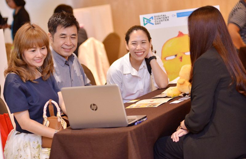 ผู้แทนองค์กรภาคอุตสาหกรรมอื่นๆ ที่เล็งเห็นประโยชน์ในการต่อยอดธุรกิจมาร่วมพบปะผู้ประกอบการ ด้าน Character licensing และ CG Service ในกิจกรรม Business Matching 