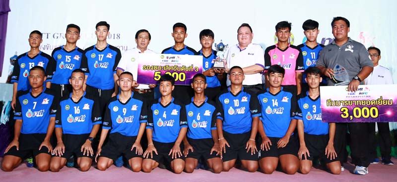 ทีมโรงเรียนบ้านค่าย รองชนะเลิศอันดับ 3