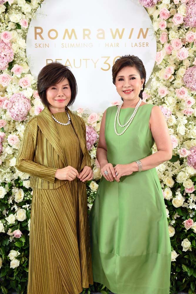 พญ.ฐานิสร ธรรมลิขิตกุล และ ขวัญฤทัย ดำรงค์วัฒนโภคิน