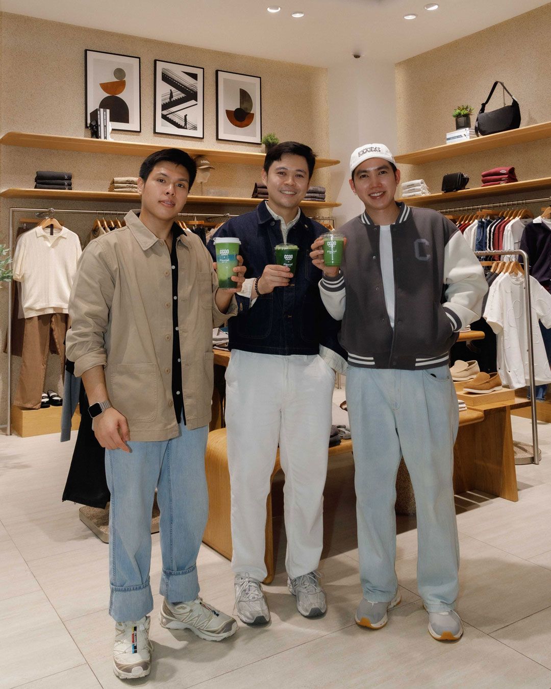3 หนุ่มจาก Flourist Matcha House
