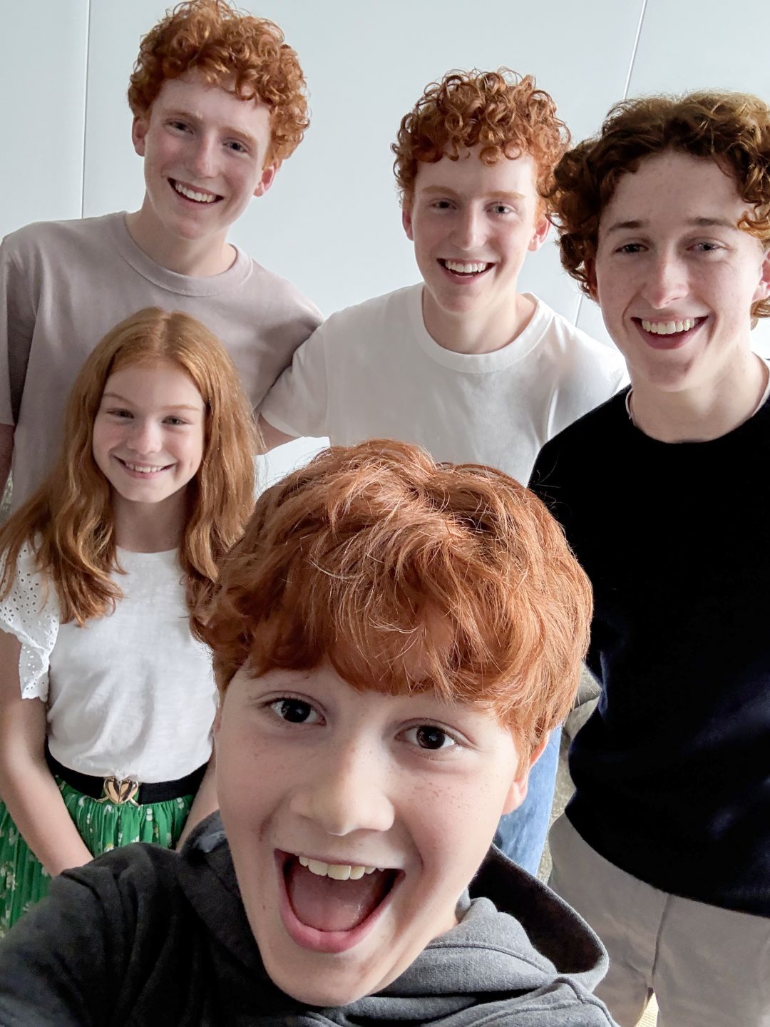 Gracie Cochrane, Tristan Harland, Gabriel Harland, Ruari Spooner, Alastair Stout