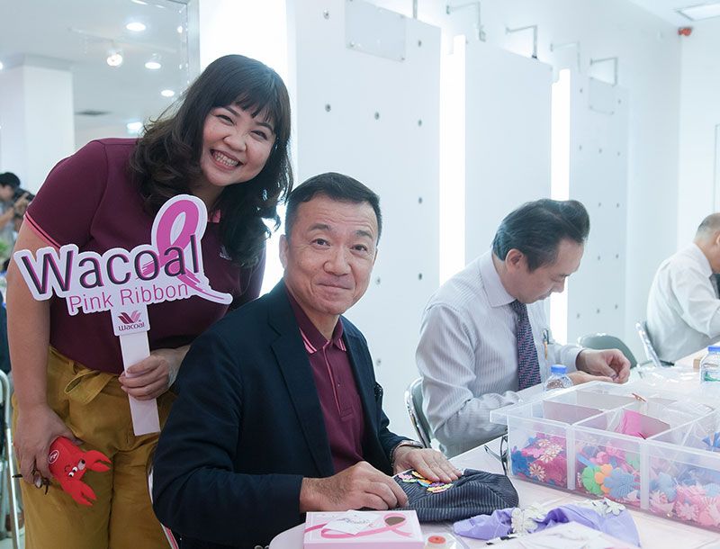 สองผู้บริหาร อินทิรา นาคสกุล และ มร.โนโซมุ โอซึกะ