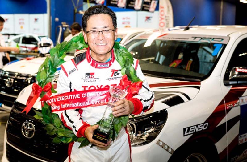 มร.มิจิโนบุ ซึงาตะ แชมป์วันเมคเรซ นัดการกุศล