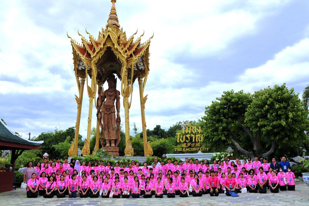 ทัศนศึกษา ณ เมืองโบราณ จังหวัดสมุทรปราการ