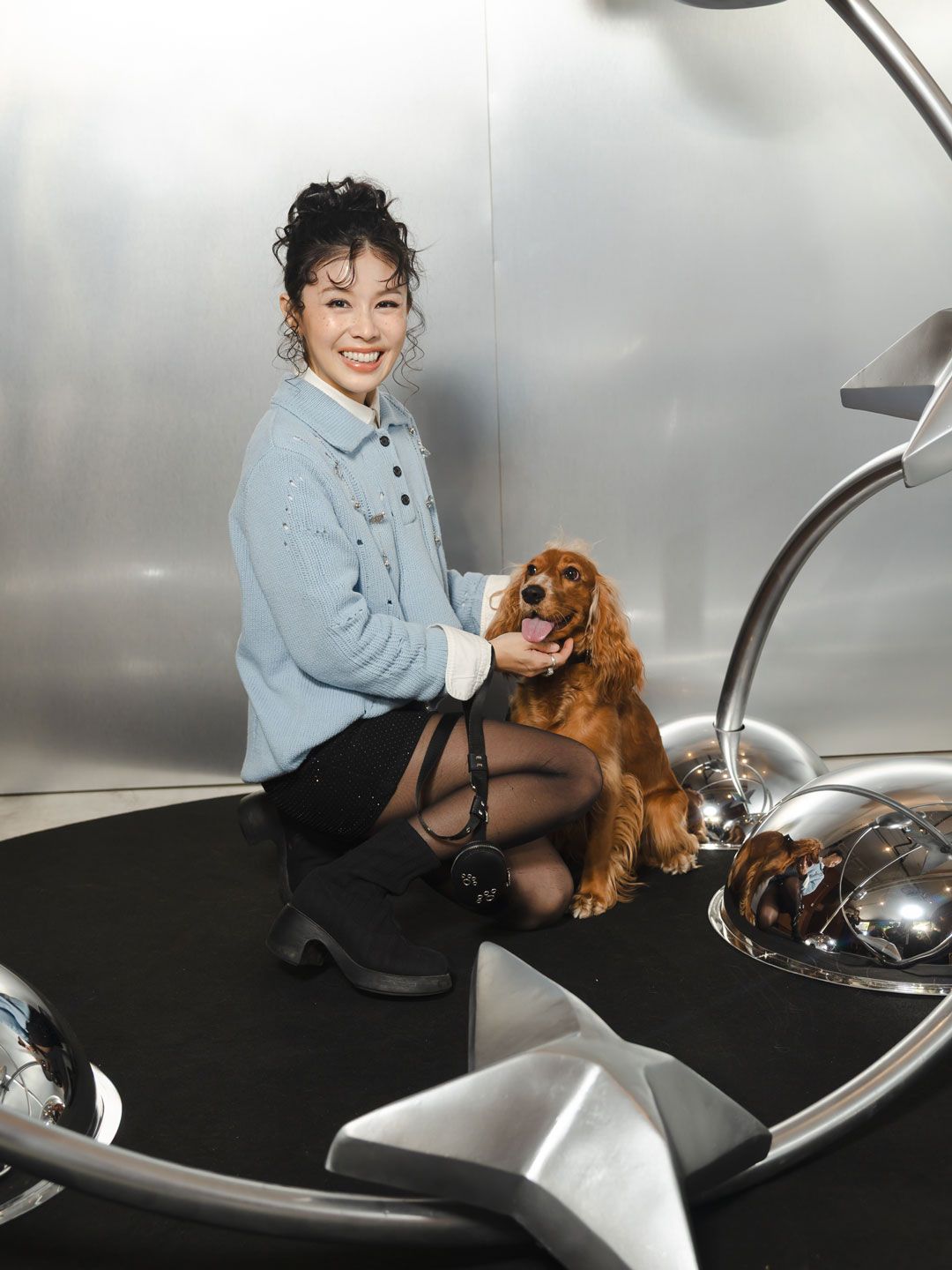 ผ้าป่าน-สิริมา ไชยปรีชาวิทย์ และน้องหมาคู่ใจ