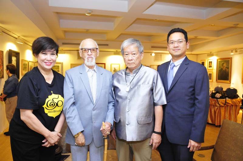 ดร.จินดารัตน์ ชุมสาย ณ อยุธยา, ดร.ปีเตอร์ บาเกโร, ดร.สุเมธ ชุมสาย ณ อยุธยา และ ดร.ม.ล.พินิตพันธุ์ บริพัตร