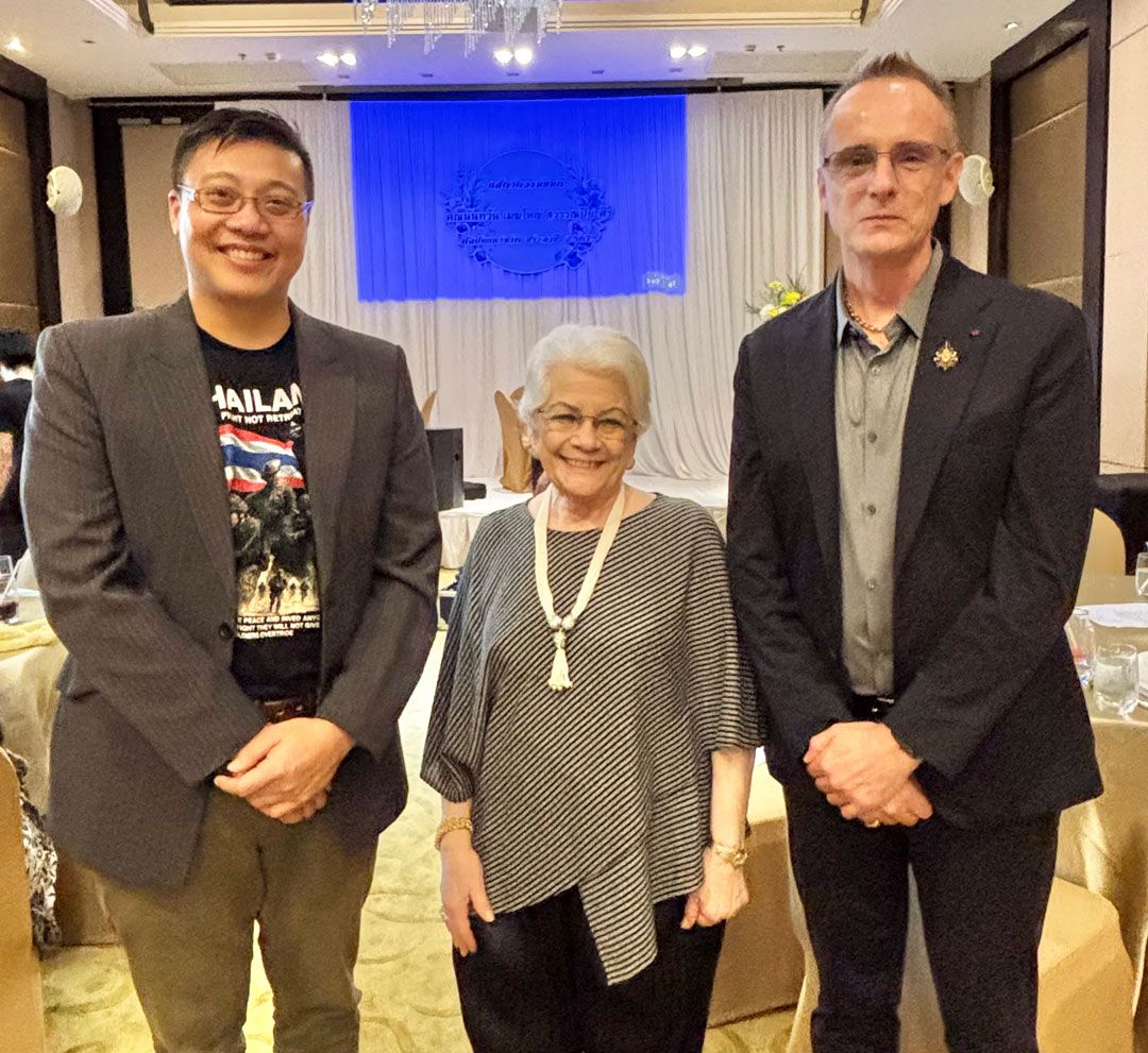 จารุทัศ สนิทวงศ์ฯ,หม่อมบงกชปริยา ยุคล ณ อยุธยา และ เคานต์เจรัลด์ จากเบลเยียม 