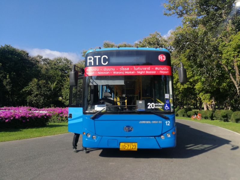 ในประเทศ - เชียงใหม่ เปิดตัวรถRTC bus ลวดลาย’ท่องเที่ยวเชียงใหม่ มรดก ...
