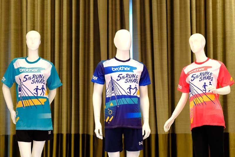 เสื้อที่ระลึกสำหรับนักวิ่งใจบุญที่ร่วมการแข่งขัน