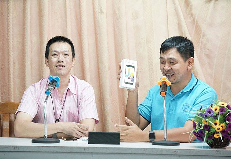 จตุพล หนูท่าทอง วิทยากรอบรมการใช้สมาร์ทโฟนสำหรับผู้พิการทางสายตา