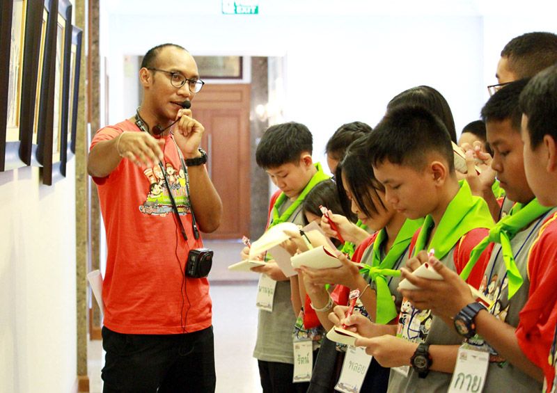 บรรยากาศการทัวร์อาคารไปรษณีย์กลาง บางรัก