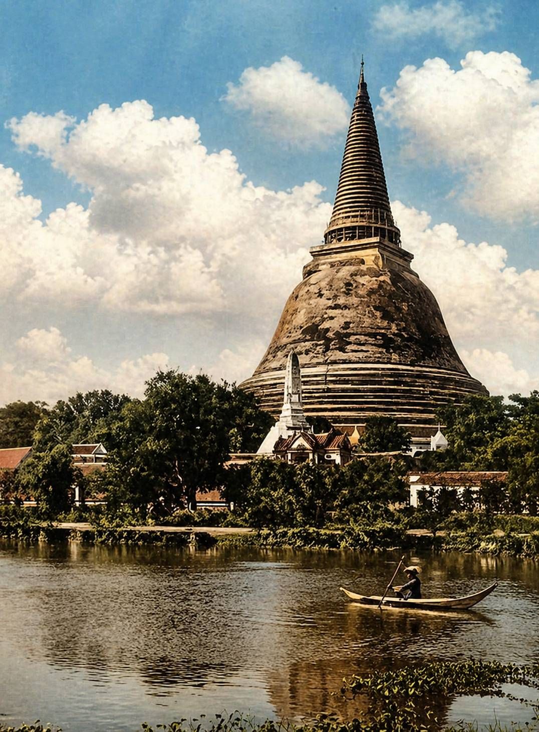ภาพถ่ายเก่าองค์ประปฐมเจดีย์