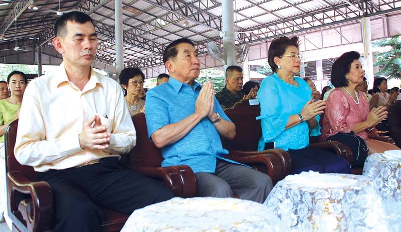 พล.อ.อ.จิโรจ บำรุงลาภ, พล.อ.อ.อิทธพร ศุภวงศ์, อัญชลี ชวนิชย์ และ ผศ.ดร.พรทิพย์ พุกผาสุข