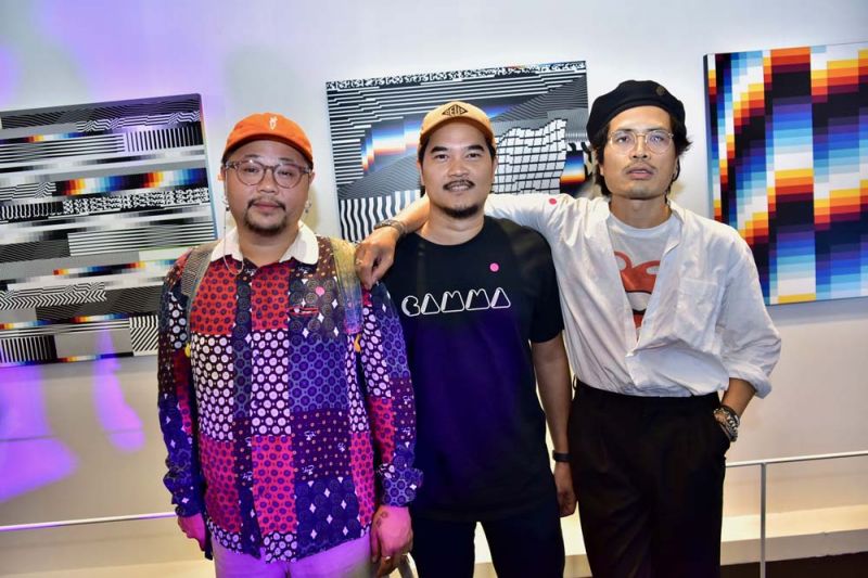 คเชนทร์ วงศ์แหลมทอง, รักกิจ ควรหาเวช และ กงพัฒน์ ศักดาพิทักษ์ ร่วมชมผลงาน