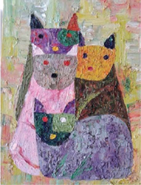 ภาพวาดของ สกนธ์ ภู่งามดี