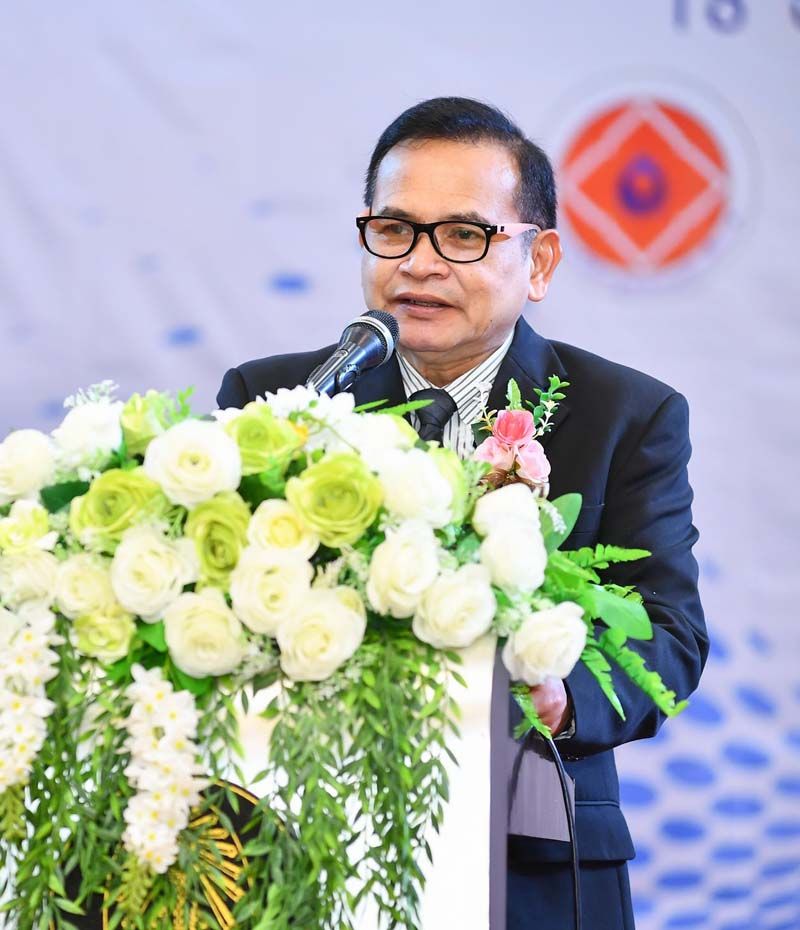 กิตติ บุญเชิด ผอ.สำนักงานเขตพื้นที่การศึกษา มัธยมศึกษา เขต 1 และประธานในพิธีการจัดการเข่งขัน