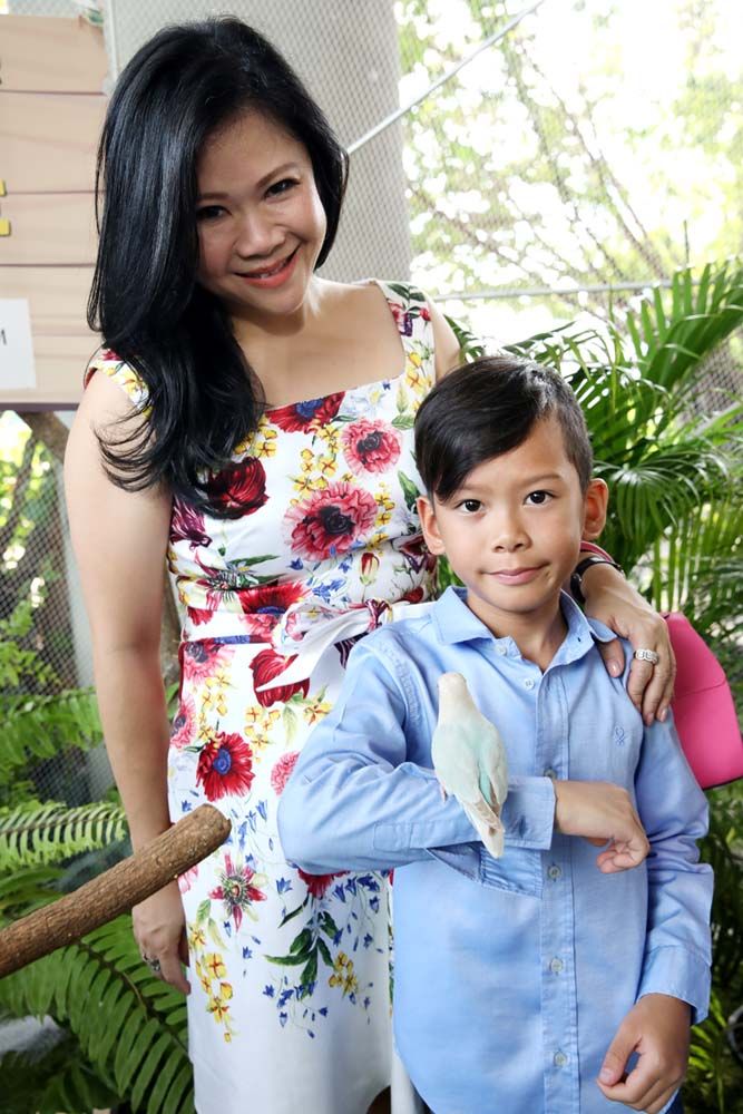 ฐิตินันท์ เกียรติไพบูลย์ และลูกชาย “น้องต้นศล”