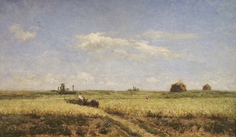 Landscape with a plain