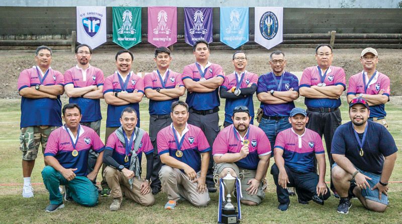 ทีมที่ได้รับถ้วยรางวัล ชนะเลิศ ได้แก่ คณะพญาไท มีสมาชิก ทวีพรรณ พูนวัตถุ, เจนณรงค์ ภู่ภิรมย์, ธิติ พูนวัตถุ, กรภพ เนียวกุล, รชฏ บุณยนนท์, ชวัล เขมจรัส, สิทธิพร ลีนานนท์, อัคนี อินทรปาสาน, โฆษิต กนิษฐดิษ, ศุภชัย ภิญโญรัตนกิจ, พลตรี วิชญกูน คงพูลศิลป์, ธรรมธร วงศ์เล็ก, จักรกฤษณ์ สุขสดเขียว, พนิต พรหมนารท และ ณัฐกร สุขสดเขียว