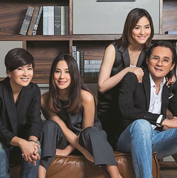 ตั้ว ศรัณยู -เปิ้ล หัทยาวงษ์ พร้อมด้วย ลูกหนุนและลูกหนัง 