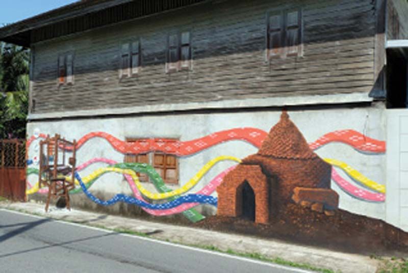 สตรีทอาร์ทที่ชุมชนเกาะยอ