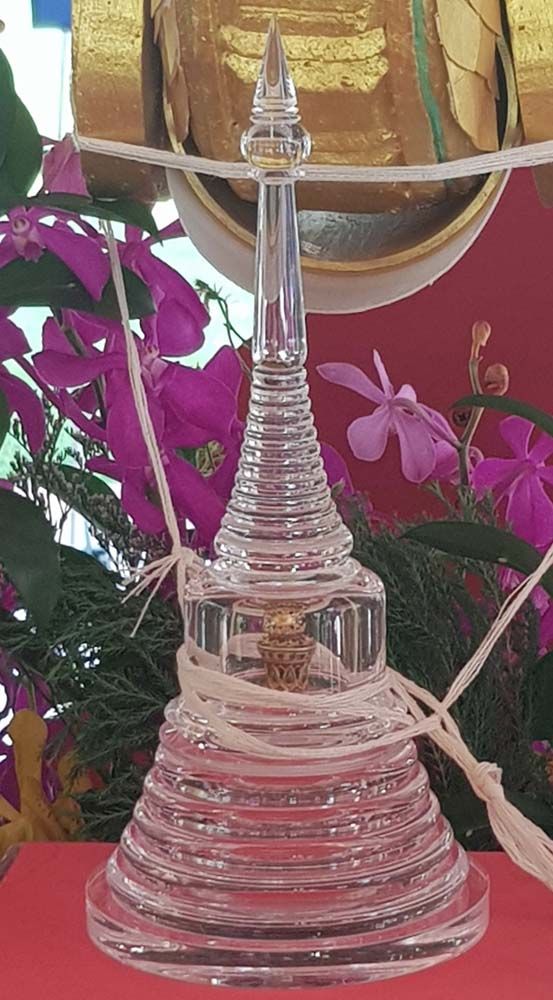 พระธาตุสำคัญในพระกรัณฑ์


