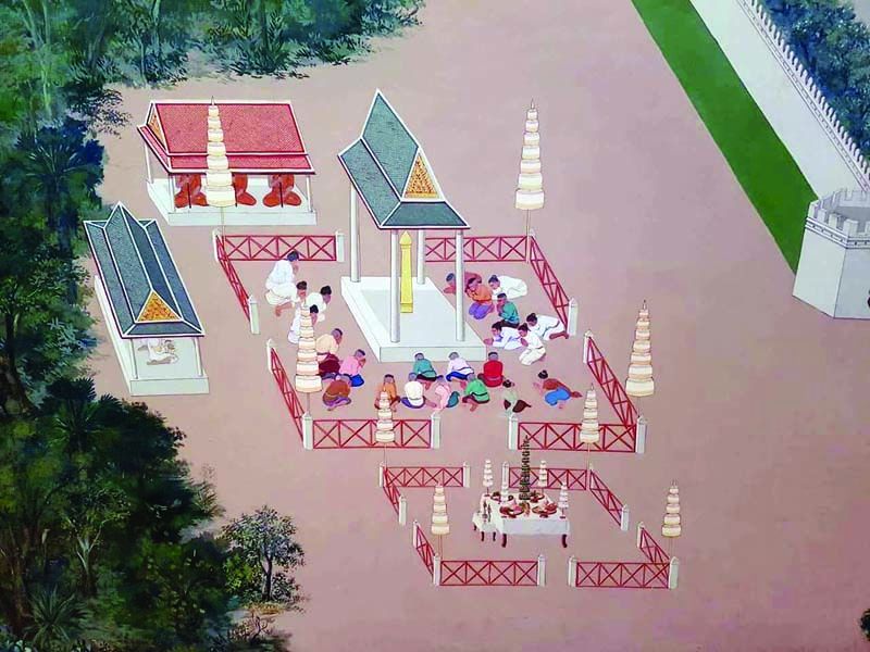 พิธีตั้งหลักเมืองกรุงรัตนโกสินทร์

