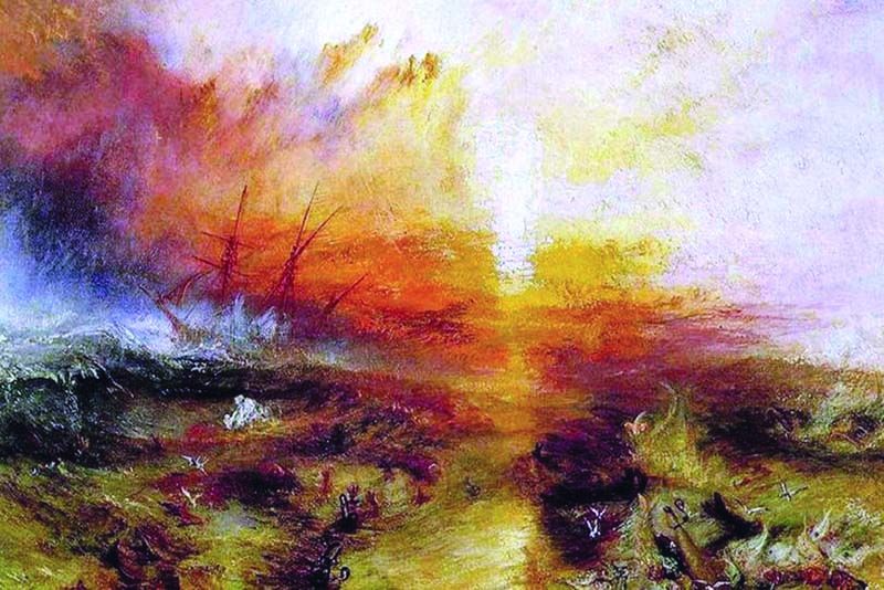 Slavers Throwing Overboard by JMW Turner