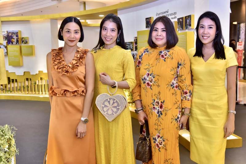 ม.ร.ว.จันทรลัดดา ยุคล อุบลเดชประชารักษ์, ม.ล.วรารมณ์ ชุมพล, ปัทมวดี เสนาณรงค์ และ ดาลิศ ปิ่นเฉลียว