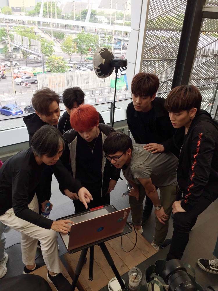 เบื้องหลังการถ่ายทำปกซิงเกิ้ล SUPERBOY ศิลปิน SBFIVE

