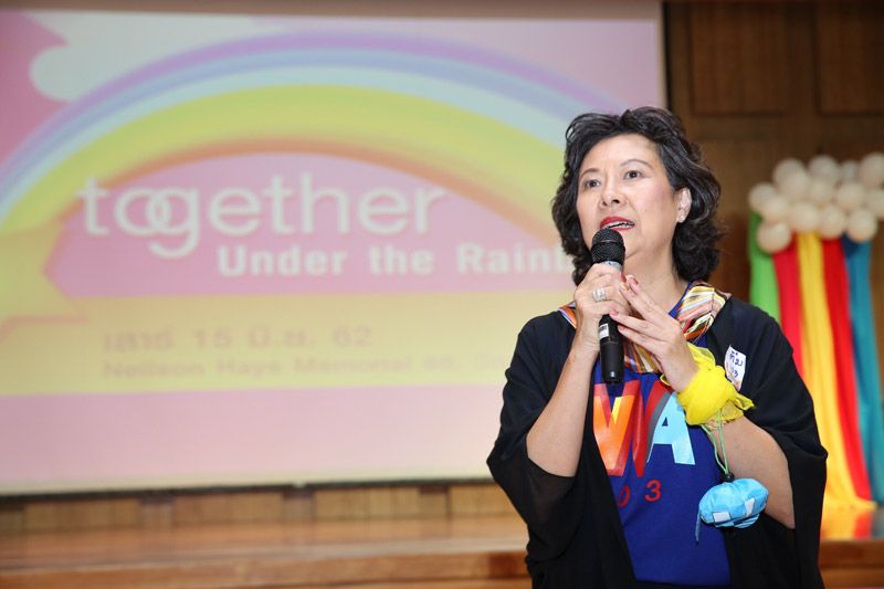 ศิริลักษณ์ ไม้ไทย รุ่น 103 ประธานจัดงาน