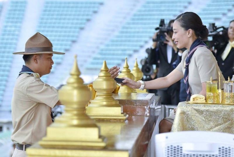 พระราชทานเหรียญลูกเสือสรรเสริญแก่ลูกเสือที่บำเพ็ญประโยชน์ ประกอบความดีความชอบ ช่วยเหลือผู้อื่น ประจำปี 2562