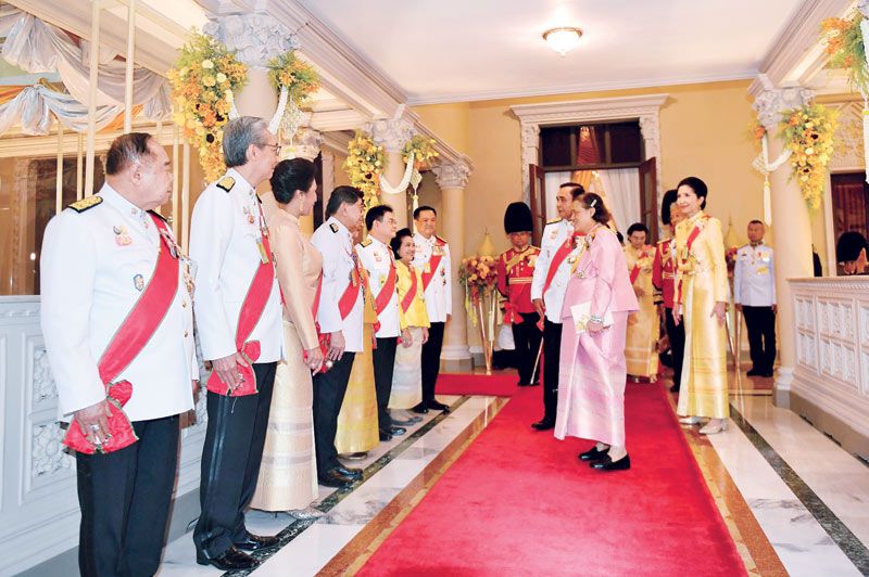 งานสโมสรสันนิบาตเฉลิมพระเกียรติ พระบาทสมเด็จพระเจ้าอยู่หัว เนื่องในโอกาสมหามงคลเฉลิมพระชนมพรรษา 28 กรกฎาคม 2562 ทรงพระกรุณาโปรดเกล้าฯให้ 
สมเด็จพระกนิษฐาธิราชเจ้า กรมสมเด็จพระเทพรัตนราชสุดาฯ สยามบรมราชกุมารี เสด็จพระราชดำเนินแทนพระองค์
