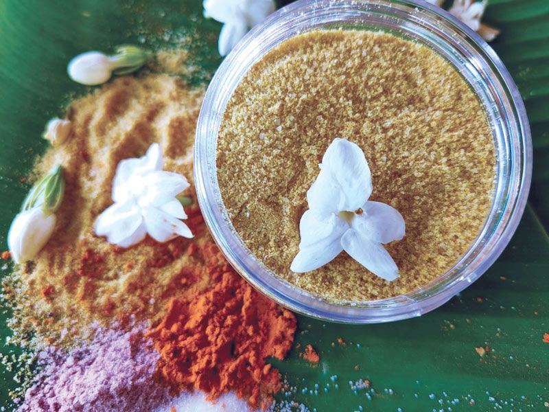 ทำสครับข้าวมะลิออร์แกนิก