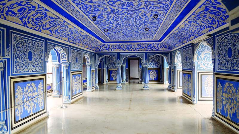 ห้องสีฟ้าในพระราชวัง