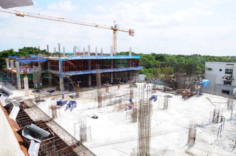 อาคารส่วนต่อขยายฯเพื่อรองรับผู้ป่วยที่เพิ่มมากขึ้น