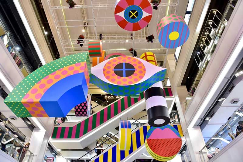 อินสตอลเลชั่นอาร์ต ชื่อว่า “Chromagic” ฝีมือจากเครกแอนด์คาร์ล
