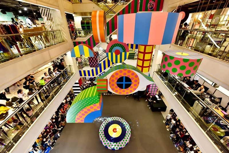 อินสตอลเลชั่นอาร์ต ชื่อว่า “Chromagic” ฝีมือจากเครกแอนด์คาร์ล