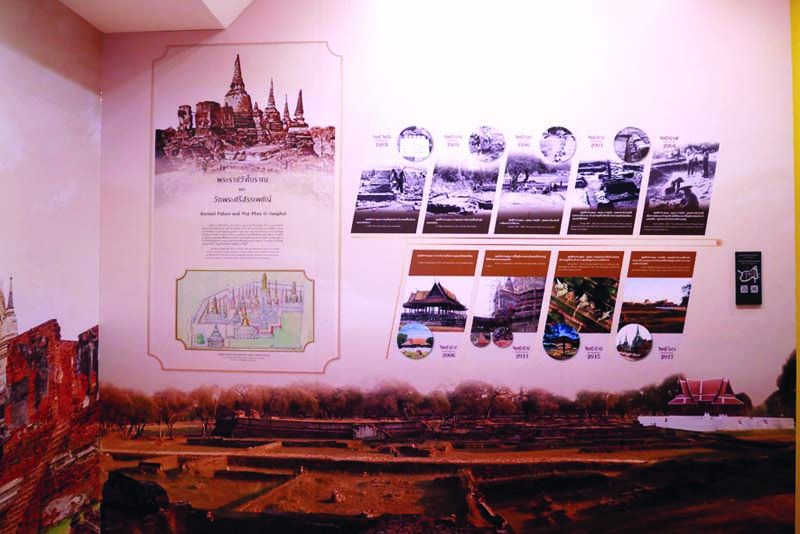 ภาพการอนุรักษ์โบราณสถาน
